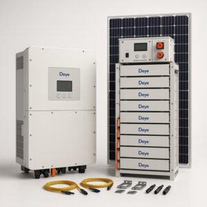 Домашня сонячна станція 50 кВт 3-фазна Deye під ключ